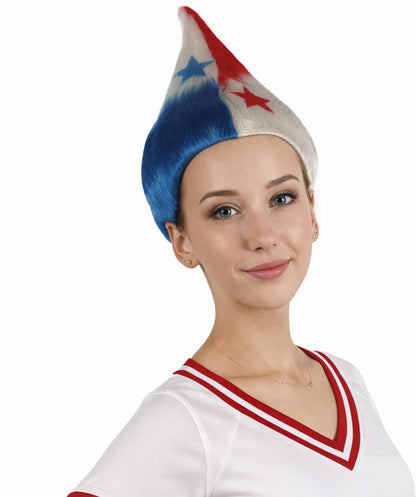 Panama Flag Sport Troll Wig | Premium Breathable Capless Cap