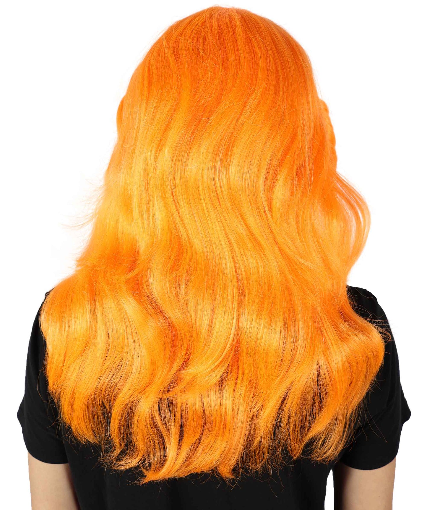 HPO Women's 70's Flick Multiple Color Retro Wig, Flame-retardant Synthetic Fiber