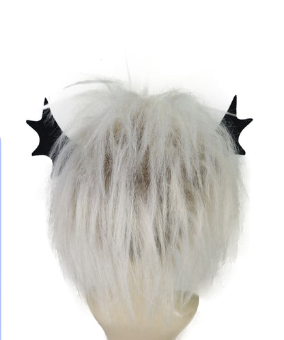 HPO Women’s Blonde Spiky Wig | Bold Martial Arts Fighter Inspired Hairstyle | Flame-retardant Synthetic Fiber