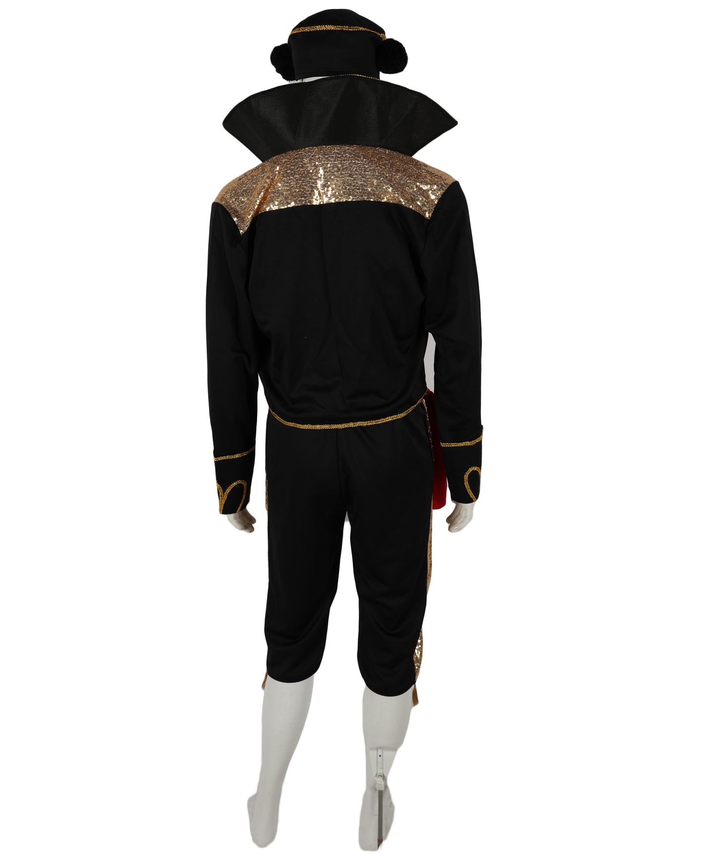 HPO Adult Matador Costume – Spanish Bullfighter Cap, Mukup, Pant, T-Shirt Outfit for Halloween and Theatrical Events