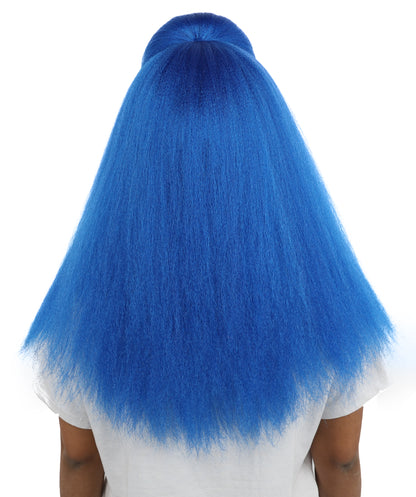 HPO Teen Extreme Hairy Person Costume Bundle & Mask Set - Full-Body Hair Suit Extra-Long Costume Wig for Halloween, Cosplay & Parties - Multiple Color Options