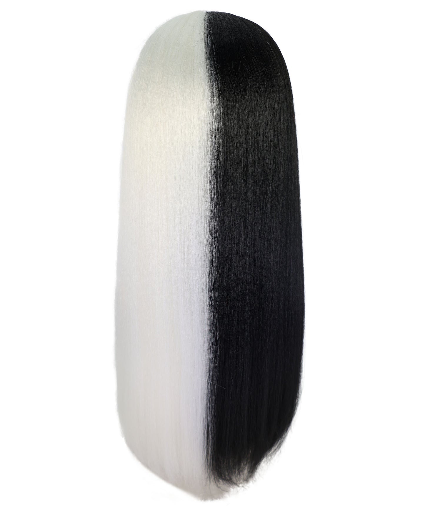 Midnight Lady | Women's Dark Red Color Straight Long Length Trendy Midnight Lady Wig