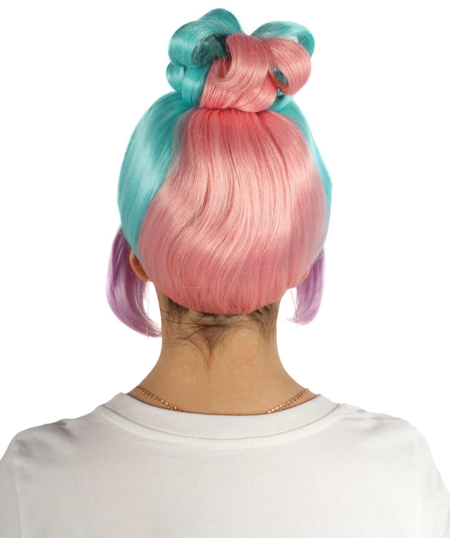 HPO  Women's Halloween Animated Lucy Updo Wig | Multiple Color Options