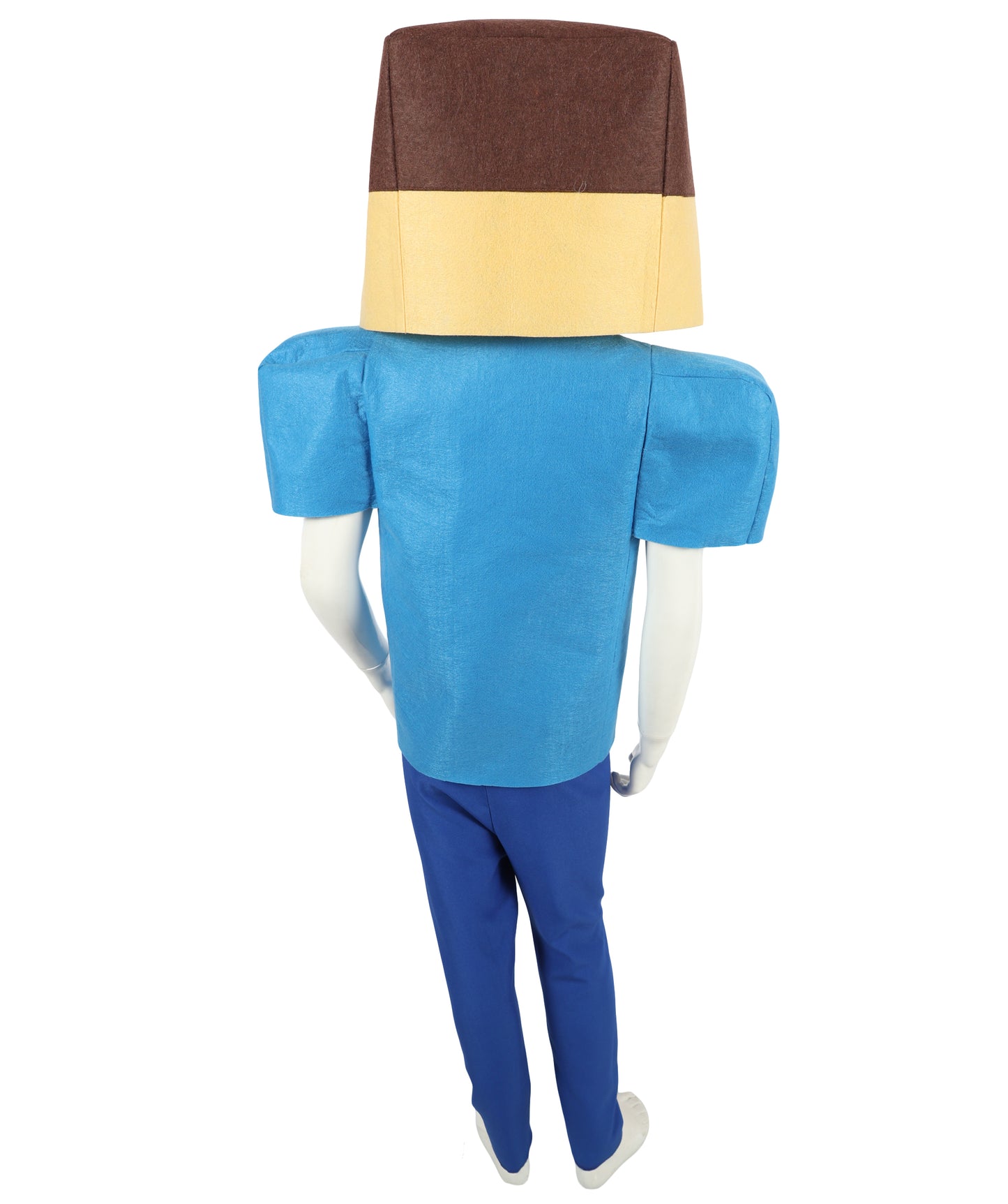 HPO Teen Video Game Character Outfit | Multicolor Style Costume Cape with Hood | Adventure Gamer Cosplay Suit for Halloween, Roleplay & Themed Party Events
