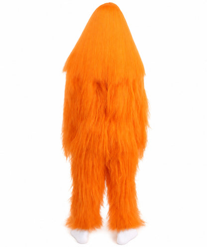 HPO Teen Extreme Hairy Person Costume Bundle & Mask Set - Full-Body Hair Suit Extra-Long Costume Wig for Halloween, Cosplay & Parties - Multiple Color Options