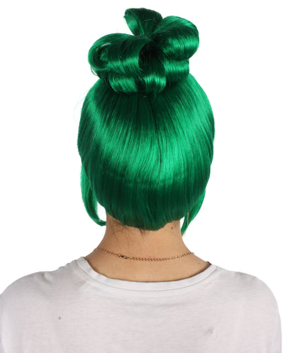 HPO  Women's Halloween Animated Lucy Updo Wig | Multiple Color Options