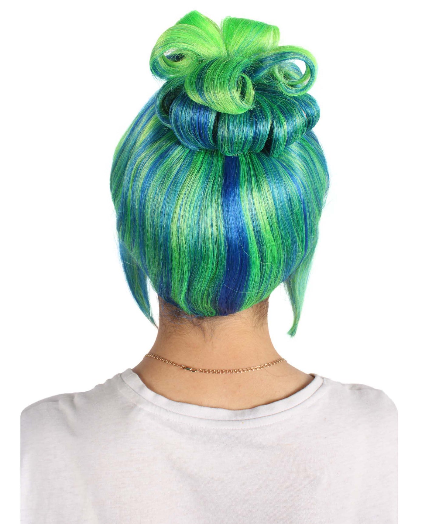 HPO  Women's Halloween Animated Lucy Updo Wig | Multiple Color Options