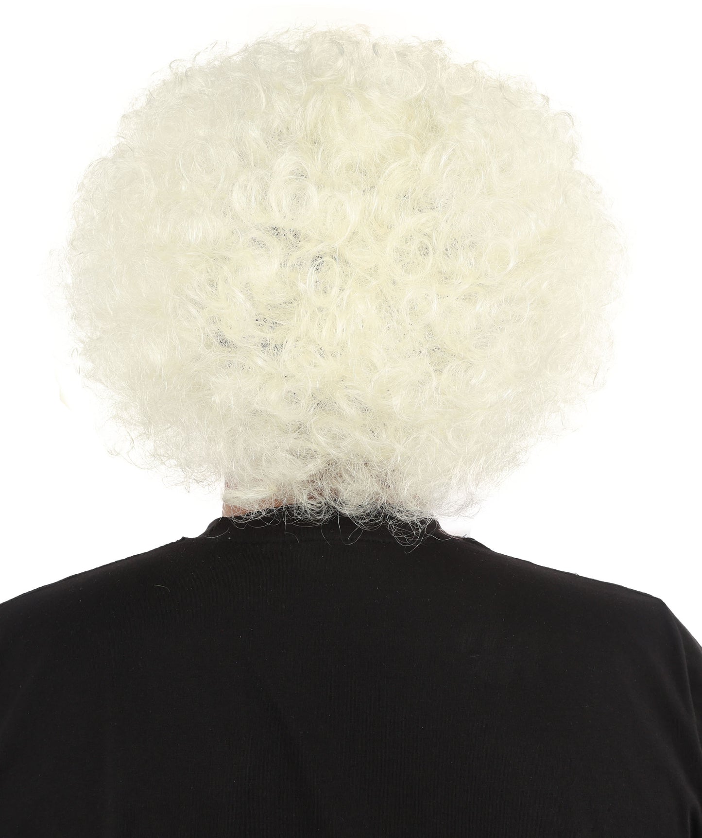 HPO Men's Afro Style Clown Wig with Standard Cap  | Flame-Retardant Synthetic Fiber | Ideal for Parties, Cosplay, and Themed Events