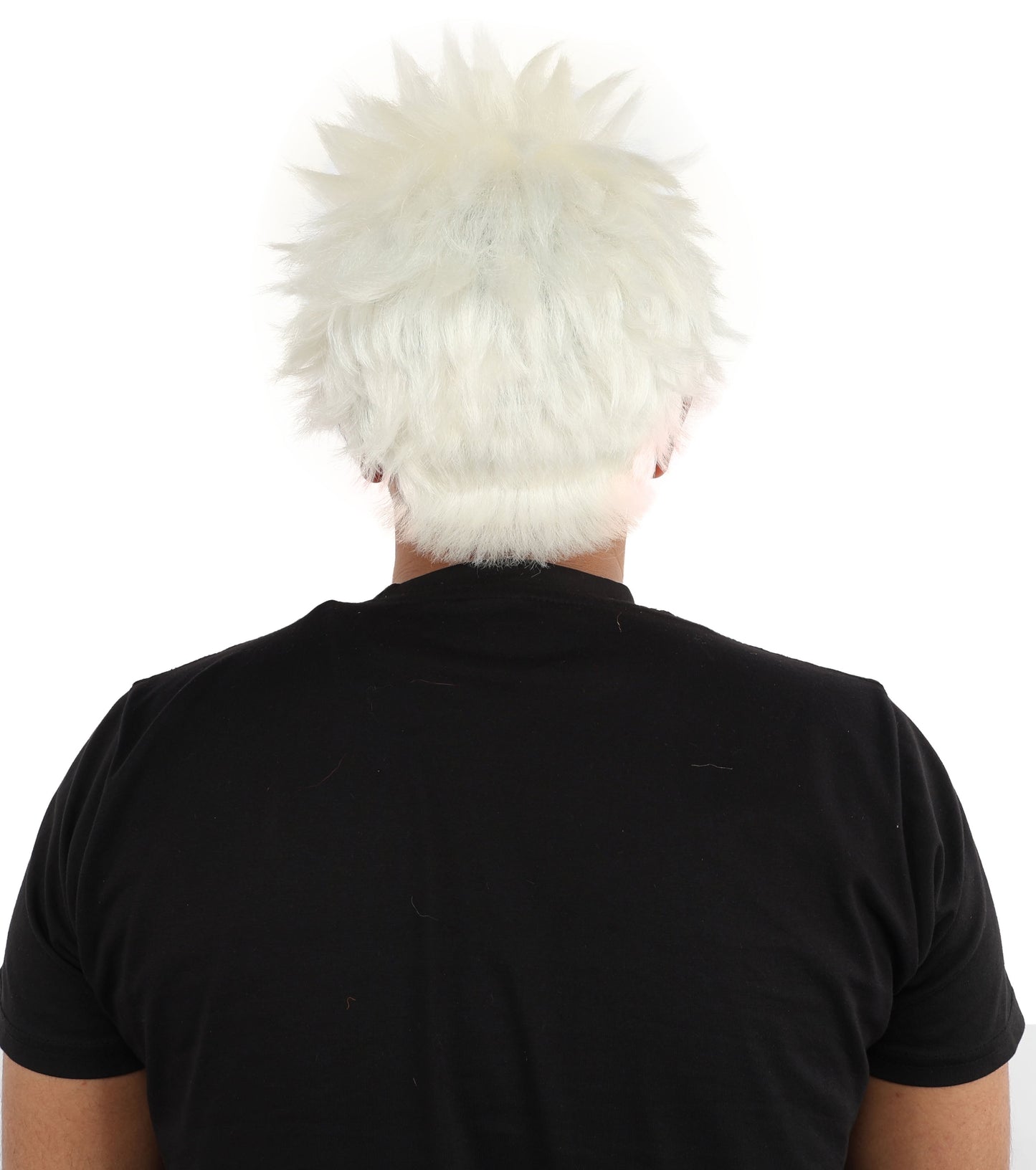 HPO Adult Men's Japanese Superhero Manga Spiky Wig |  Multi Color Options