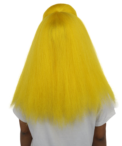 HPO Teen Extreme Hairy Person Costume Bundle & Mask Set - Full-Body Hair Suit Extra-Long Costume Wig for Halloween, Cosplay & Parties - Multiple Color Options