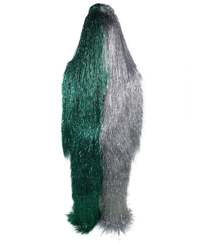 HPO Teen Extreme Hairy Two Part Costume Bundle & Mask Set - Full-Body Hair Suit Extra-Long Costume Wig for Halloween, Cosplay & Parties - Multiple Color Options