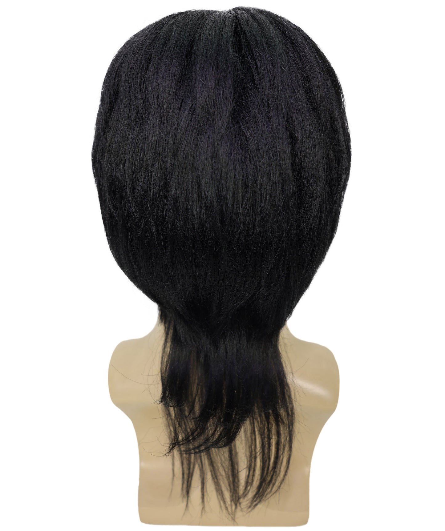 HPO Adult Men's Black Short Hair Wigs Tokyo Revengers Anime Harajuku Cosplay Hairpiece, Adjustable Cap for Comfort & Secure Fit