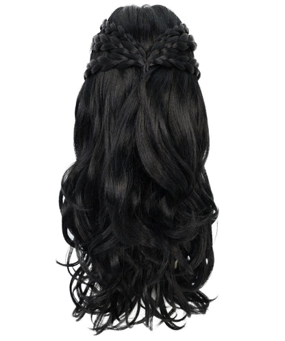 HPO Women's Curly Long Length Trendy Keepsake Multiple Color Options Wig
