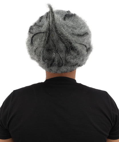 HPO Men's Wild Rocker Wig | Multicolor Options | Voluminous Frizzy Heavy Metal Hair, Two Tone Gradient & Breathable Cap | Halloween, Rock Troll Roleplay, 80s Costume, Theater & Concert Events