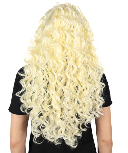 HPO Adult Women Aretuza Lovi Wavy Blonde Wig – Premium Quality Long Wig for Cosplay & Daily Use Synthetic Wigs for Cosplay