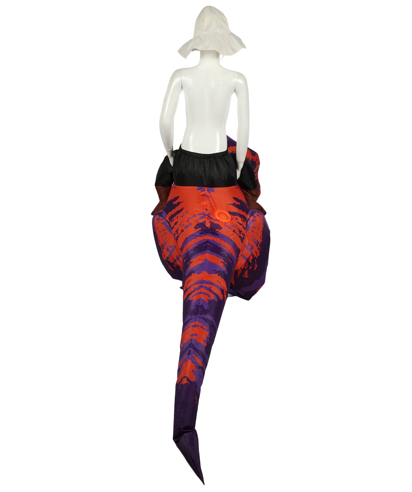 HPO Unisex Dino Rider Costume – Fierce Dinosaur and Rider Outfit for Halloween,Festivals – Lightweight, Comfortable, One Size Fits Most