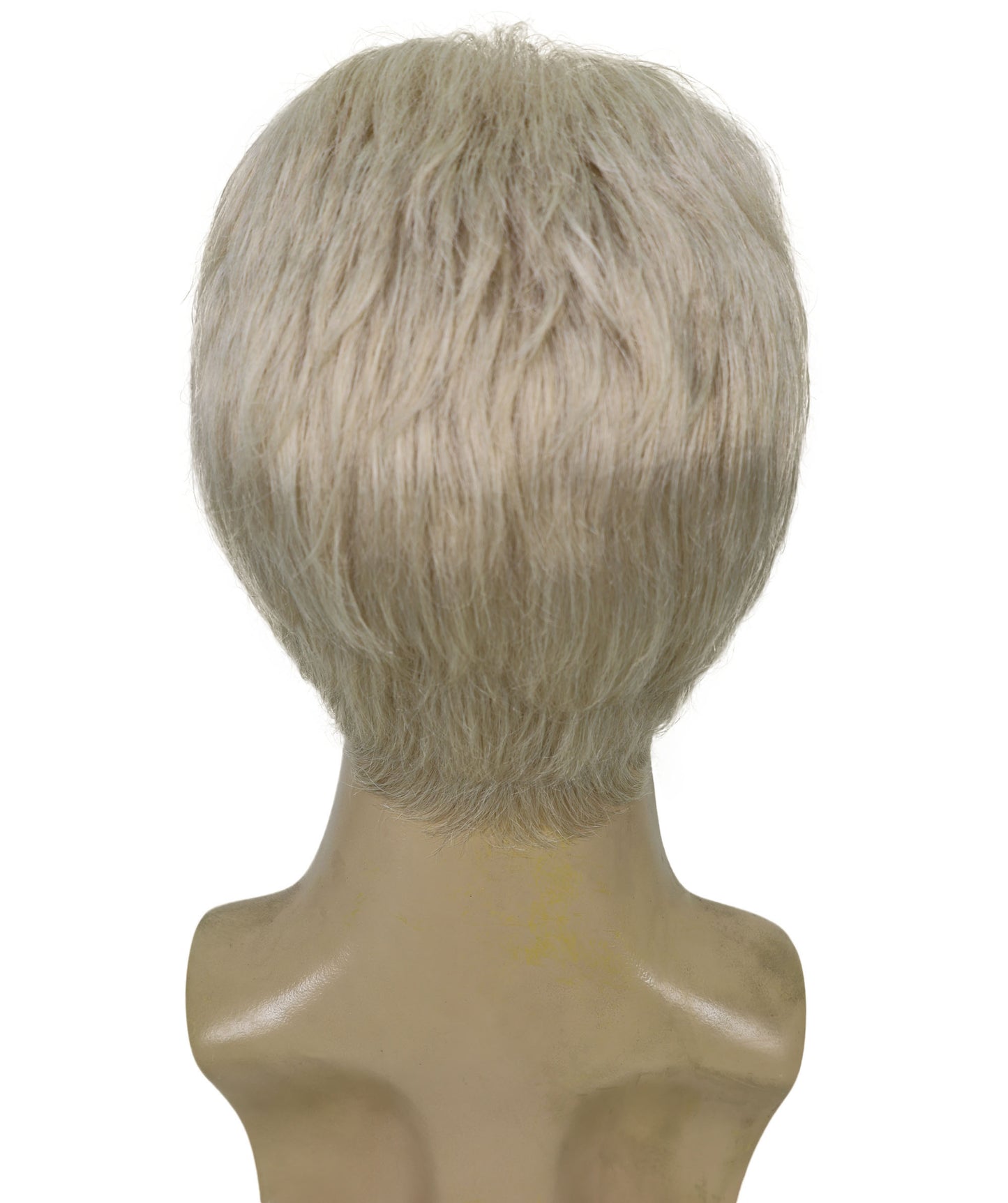 Men’s Short Blonde Buzz Cut Wig | Rapper Inspired Synthetic Hairpiece | Halloween, Stage Performance & Party  Wig
