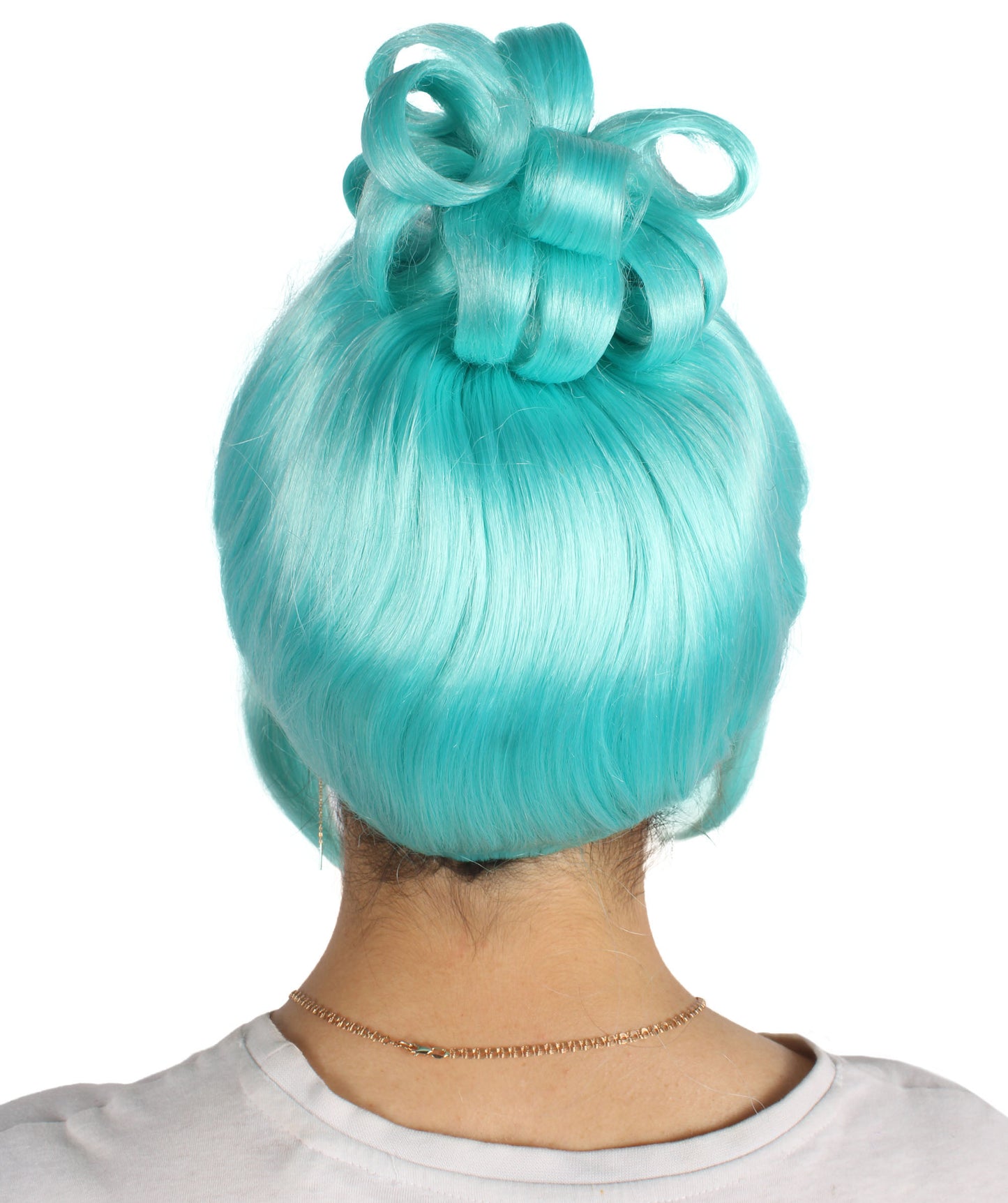 HPO  Women's Halloween Animated Lucy Updo Wig | Multiple Color Options