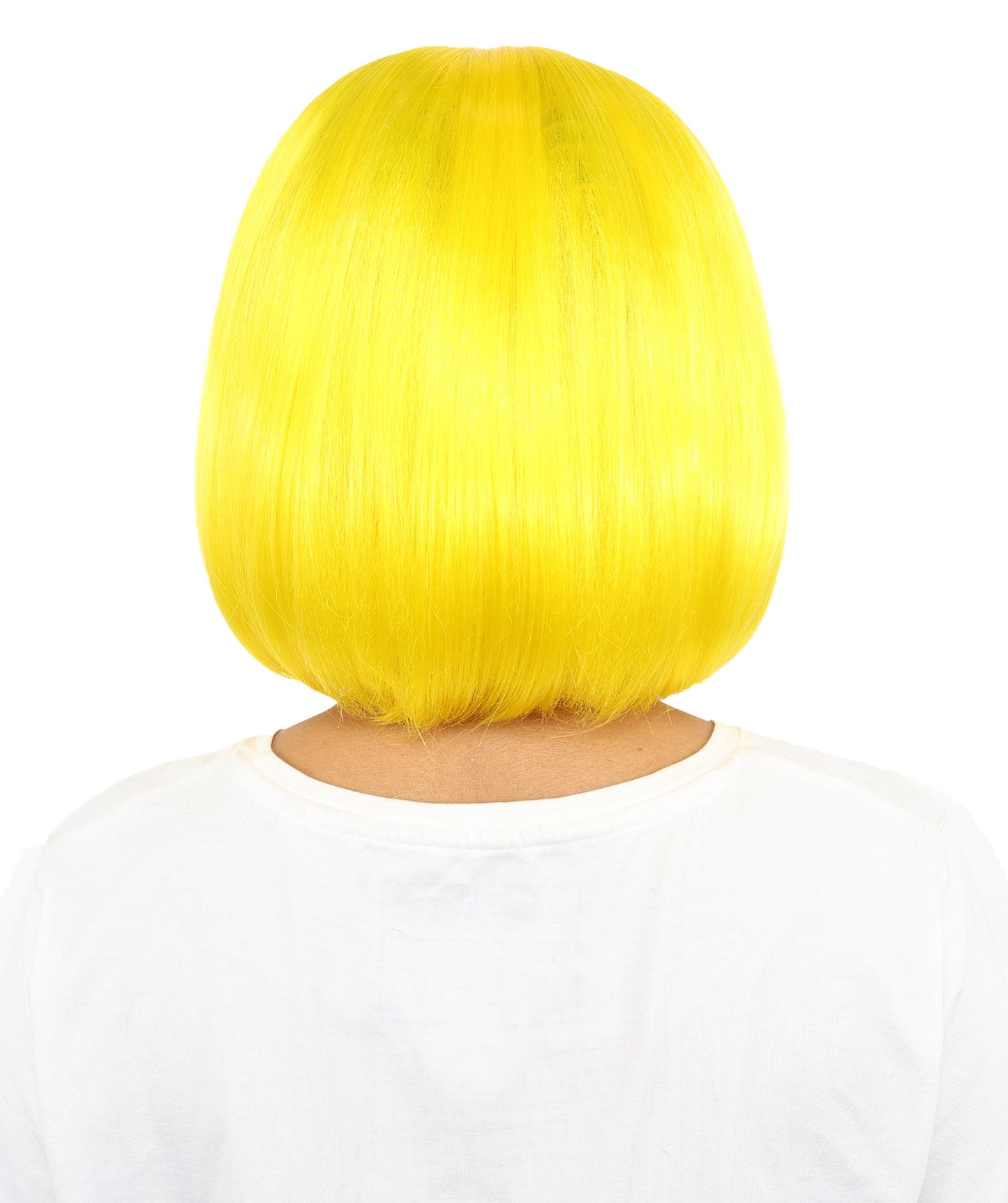 Adult Women’s Medium Bob Wig with Bangs – Layered Hairstyle with Soft Synthetic Fibers & Smooth Texture With Standard Cap | Stylish Hairpiece for Cosplay, Parties & Photo Shoots | Multicolor Options