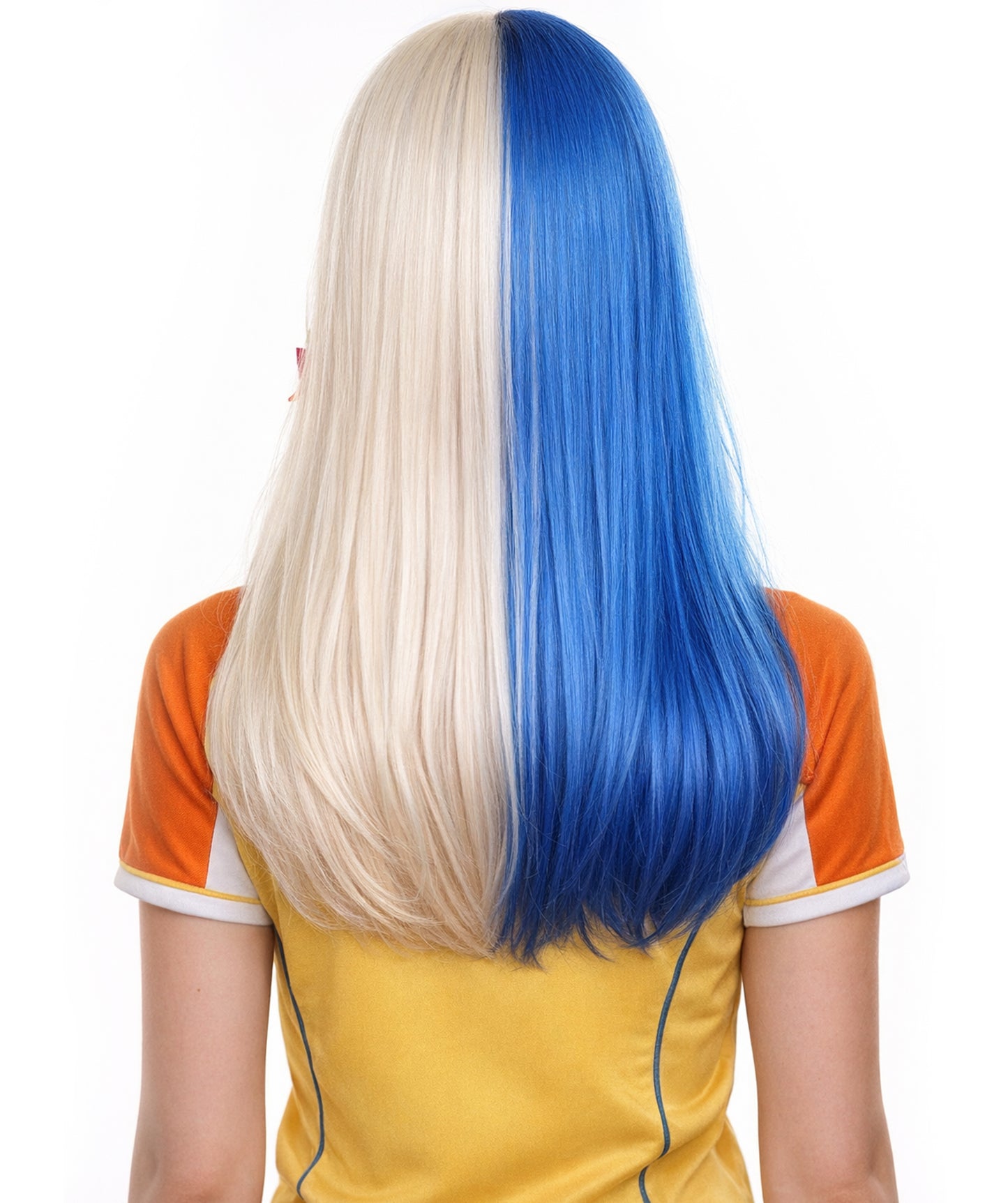 Panama Flag Sport Party Long Bob Wig | Premium Breathable Capless Cap