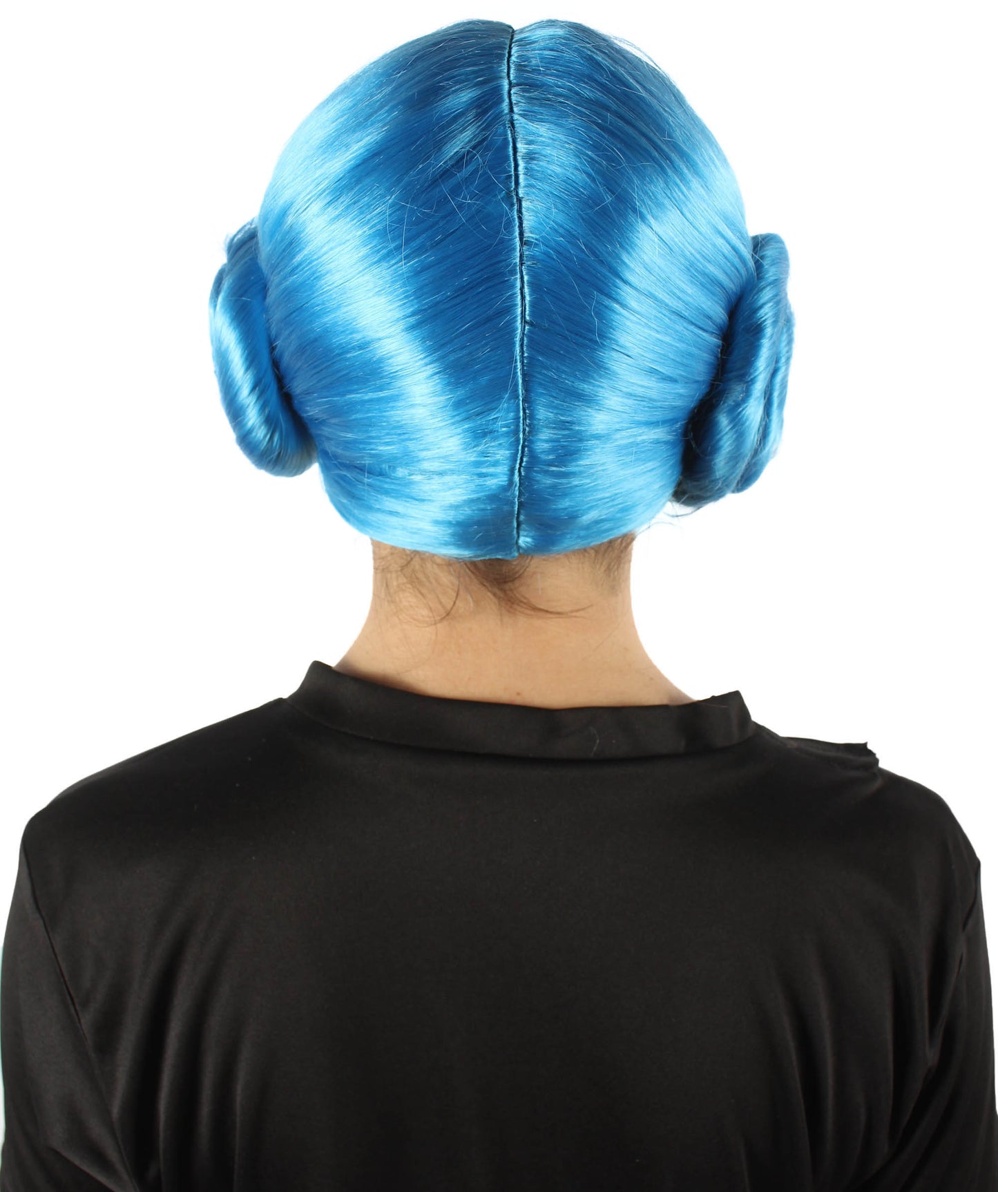 HPO Multiple Space Bun Wig – Sci-Fi Inspired Fancy Dress Costume Wig for Women – Galactic Hero Wig