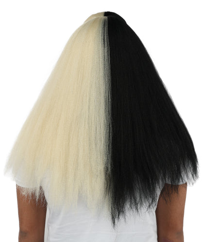 HPO  Extreme Hairy Person Two Part Costume, Mask and Bundle Set - Full-Body Hair Suit Extra-Long Costume Wig for Halloween, Cosplay & Parties - Multiple Color Options