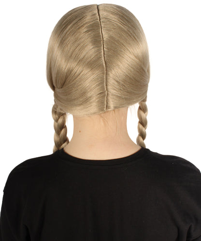 HPO Women's  Braided Gothic Wig | Multiple Color Collections TV Movie Wigs | Premium Breathable Capless Cap