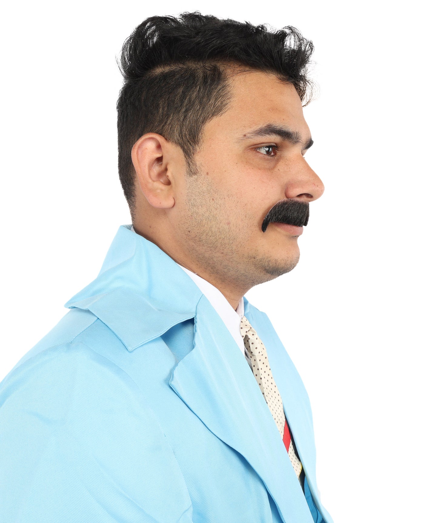 HPO  Men's Fake Human Hair Musician Mustache | Multiple Colors