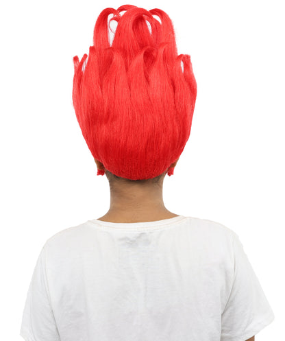 HPO Multiple color Sea Witch Wig – Curly Tentacle-Inspired Fancy Dress Wig for Women – Ocean Sorceress Cosplay Hair