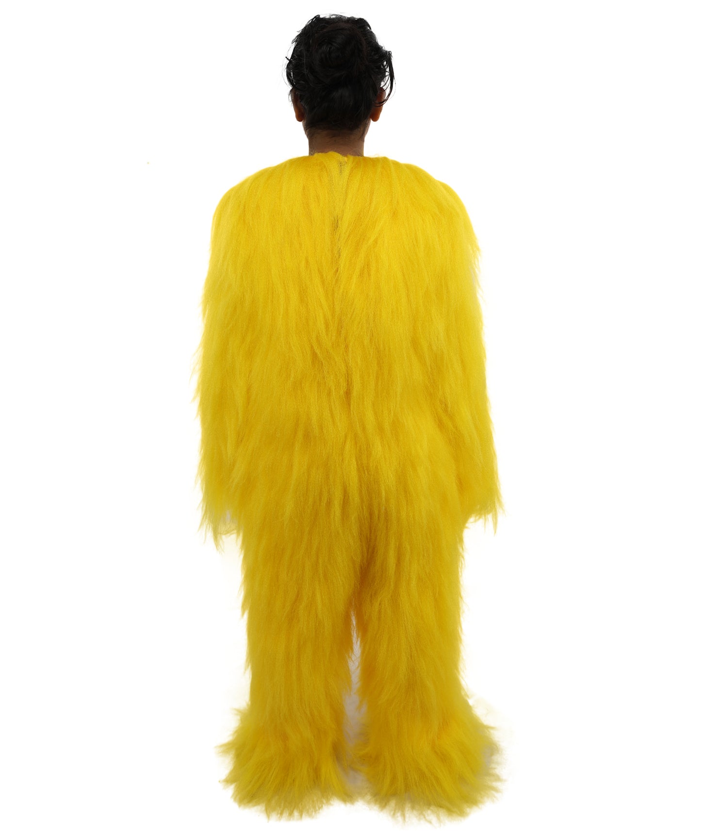 HPO Teen Extreme Hairy Person Costume Bundle & Mask Set - Full-Body Hair Suit Extra-Long Costume Wig for Halloween, Cosplay & Parties - Multiple Color Options