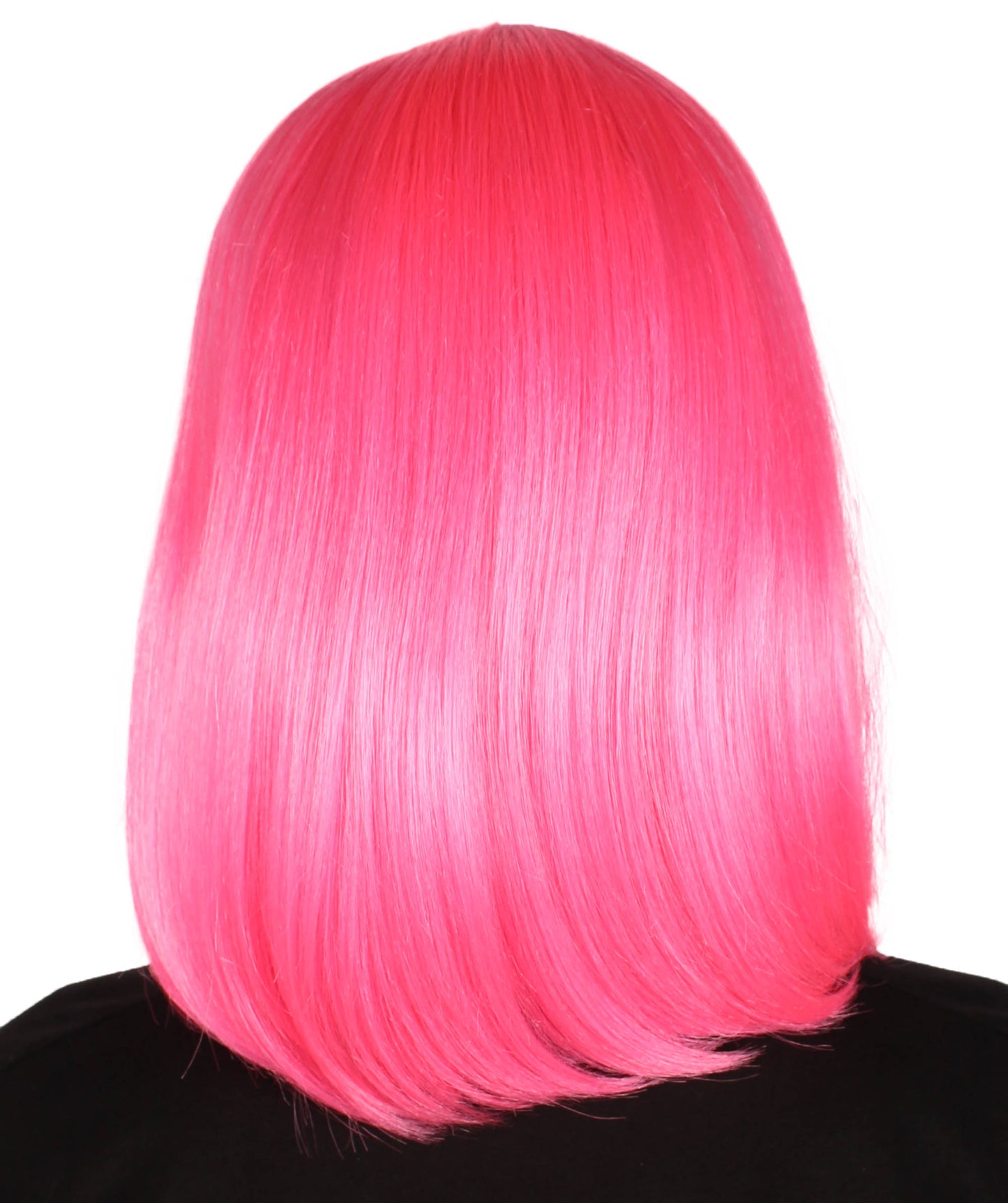 HPO Women's Shoulder Length Bob Wig Collection | Straight Halloween Wig Multiple Color Option | Premium Breathable Capless Cap