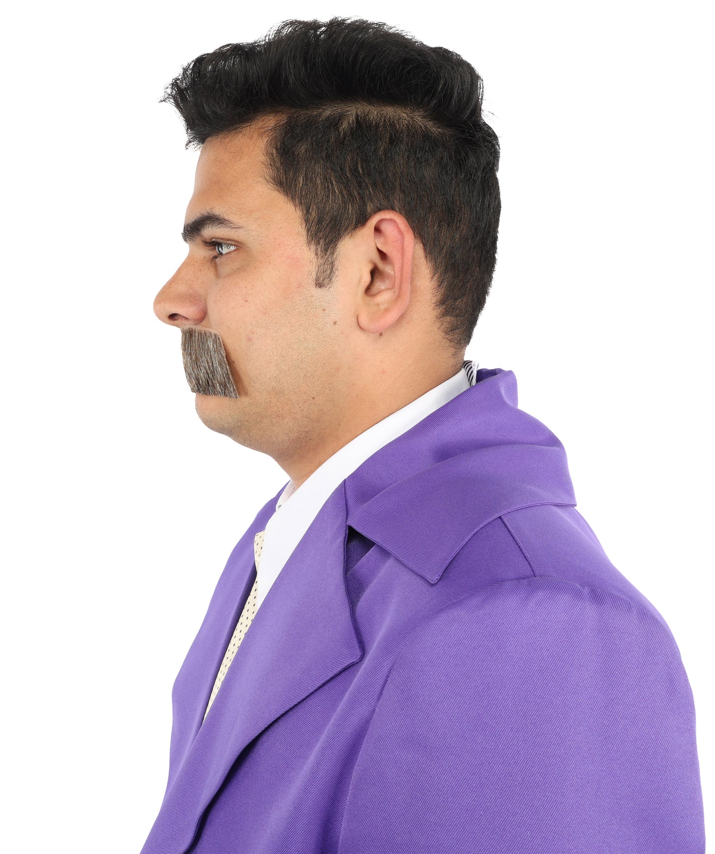 Men's Human Hair Moustache | Facial Hair Multiple Colours Option | HPO