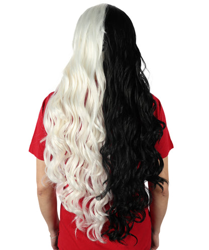 Super Long Women's Wig | Wavy Half Multiple Color Option Wig | Premium Breathable Capless Cap