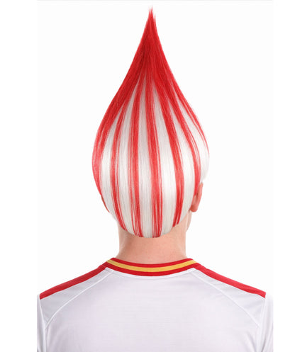 Unisex Flag Troll Wigs Collections | 16 Countries Wig | Sports Wigs | Premium Breathable Capless Cap