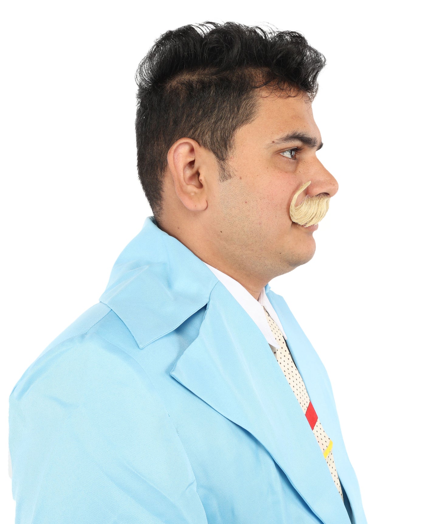 Men's Watson Synthetic Hair Moustache | Facial Hair Multiple Colour Options | HPO