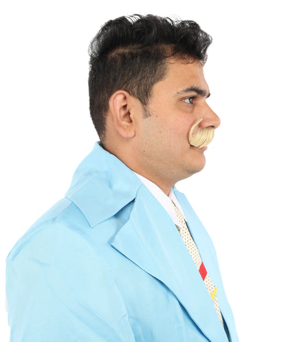 Men's Watson Synthetic Hair Moustache | Facial Hair Multiple Colour Options | HPO