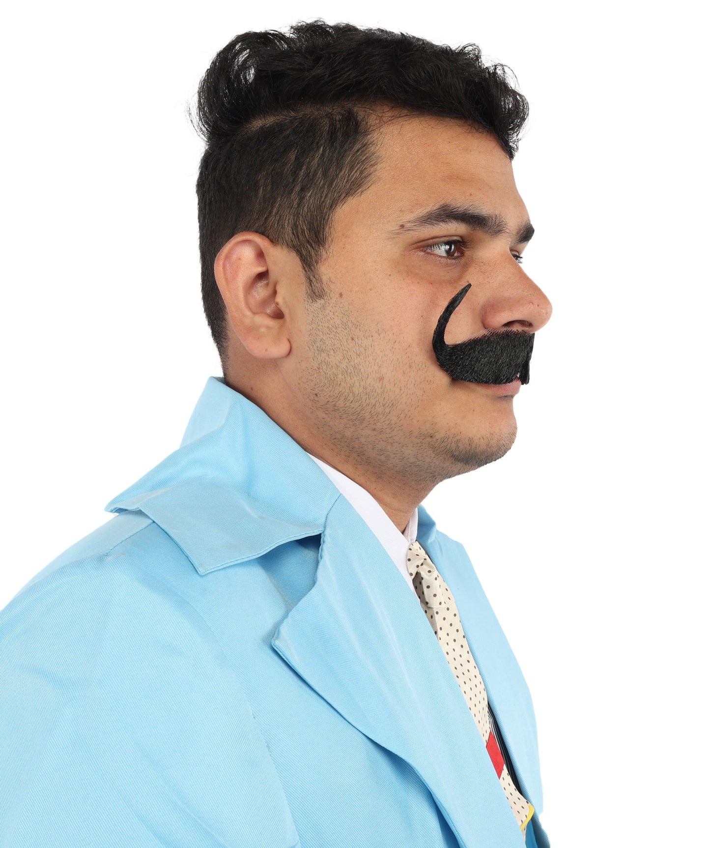Men's Watson Synthetic Hair Moustache | Facial Hair Multiple Colour Options | HPO