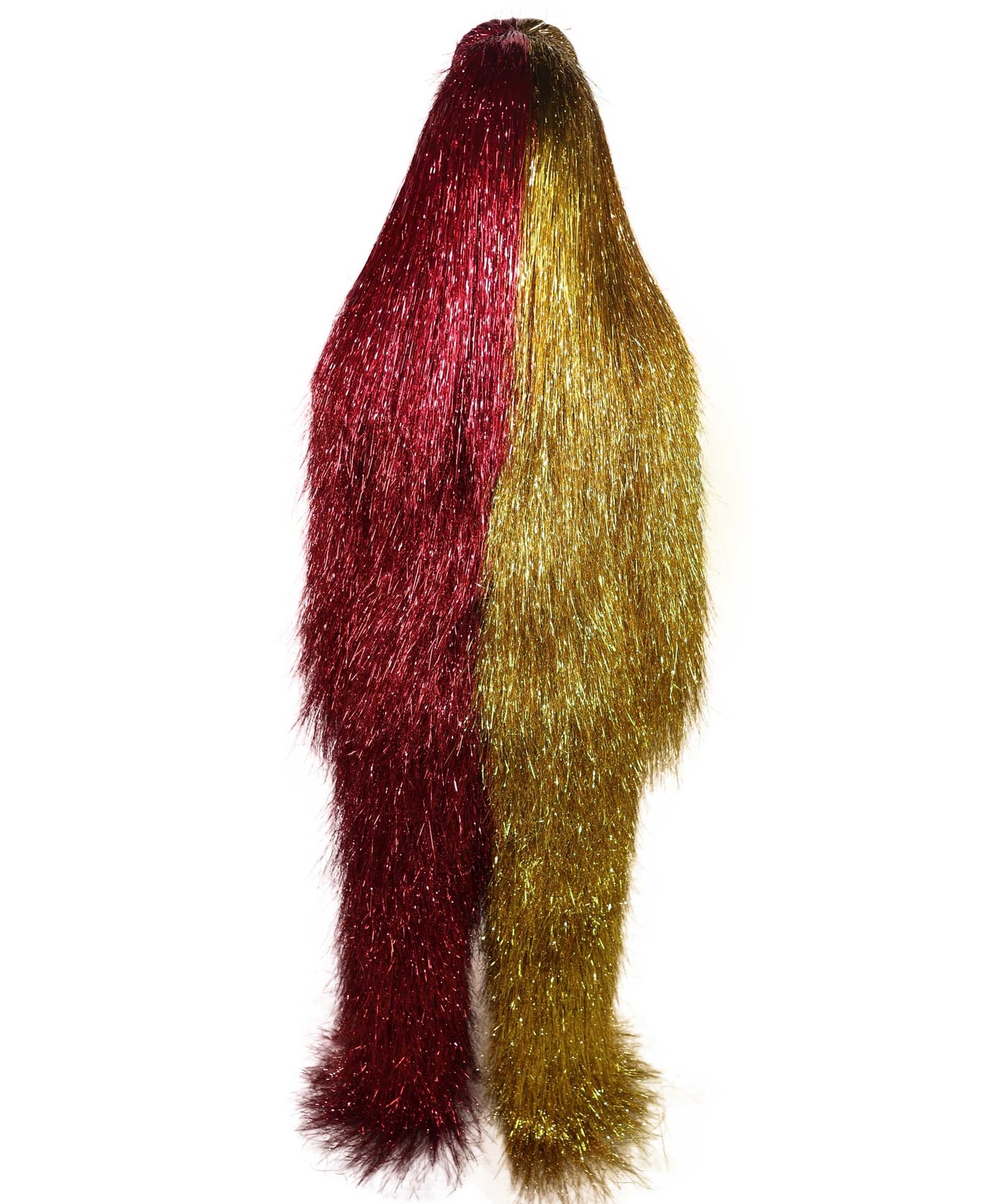 HPO Teen Extreme Hairy Two Part Costume Bundle & Mask Set - Full-Body Hair Suit Extra-Long Costume Wig for Halloween, Cosplay & Parties - Multiple Color Options