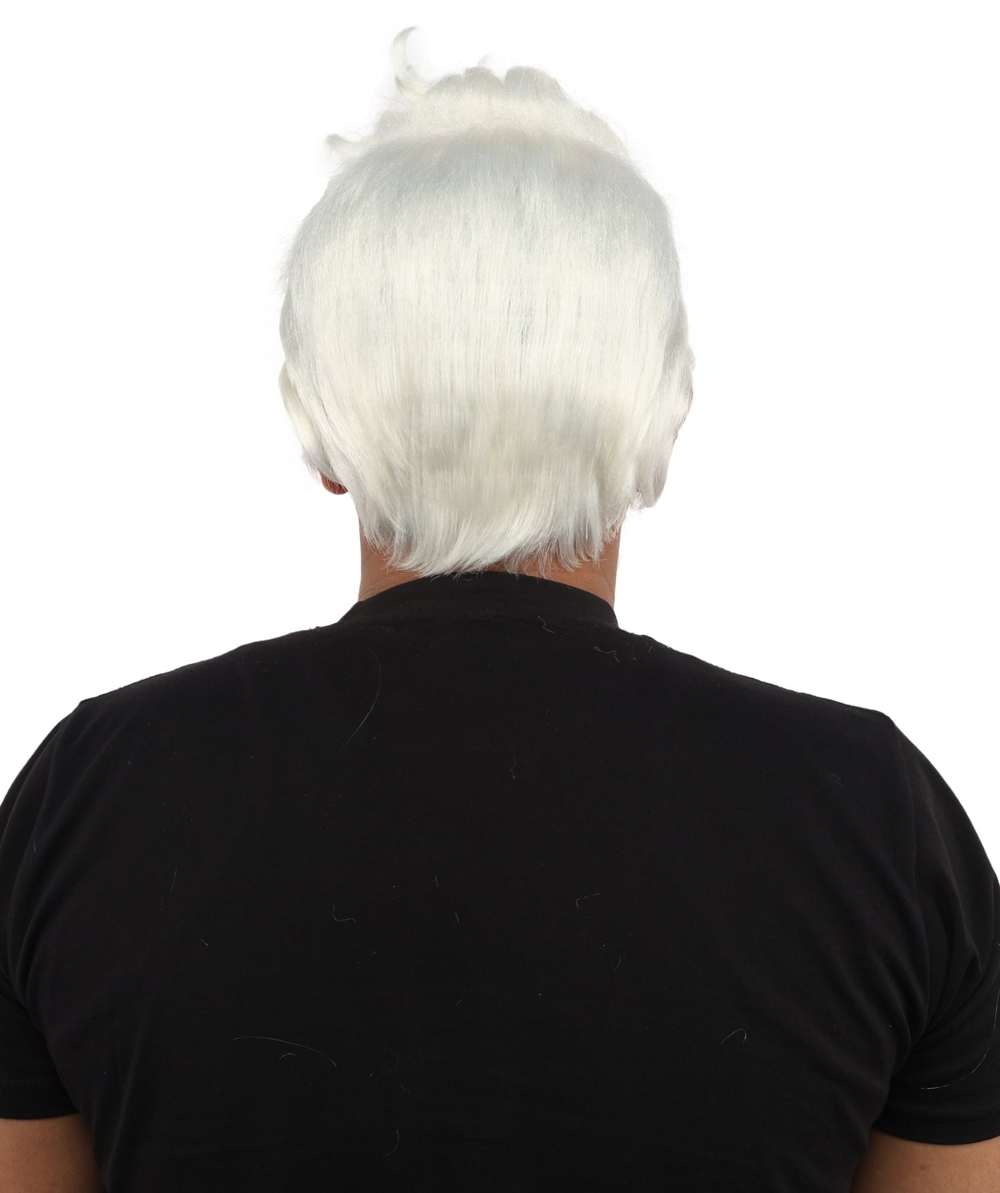 HPO Men’s Dark Brown Wig | Messy, Textured Look for Casual, Fun Styles | Ideal for Halloween, Cosplay and Themed Parties