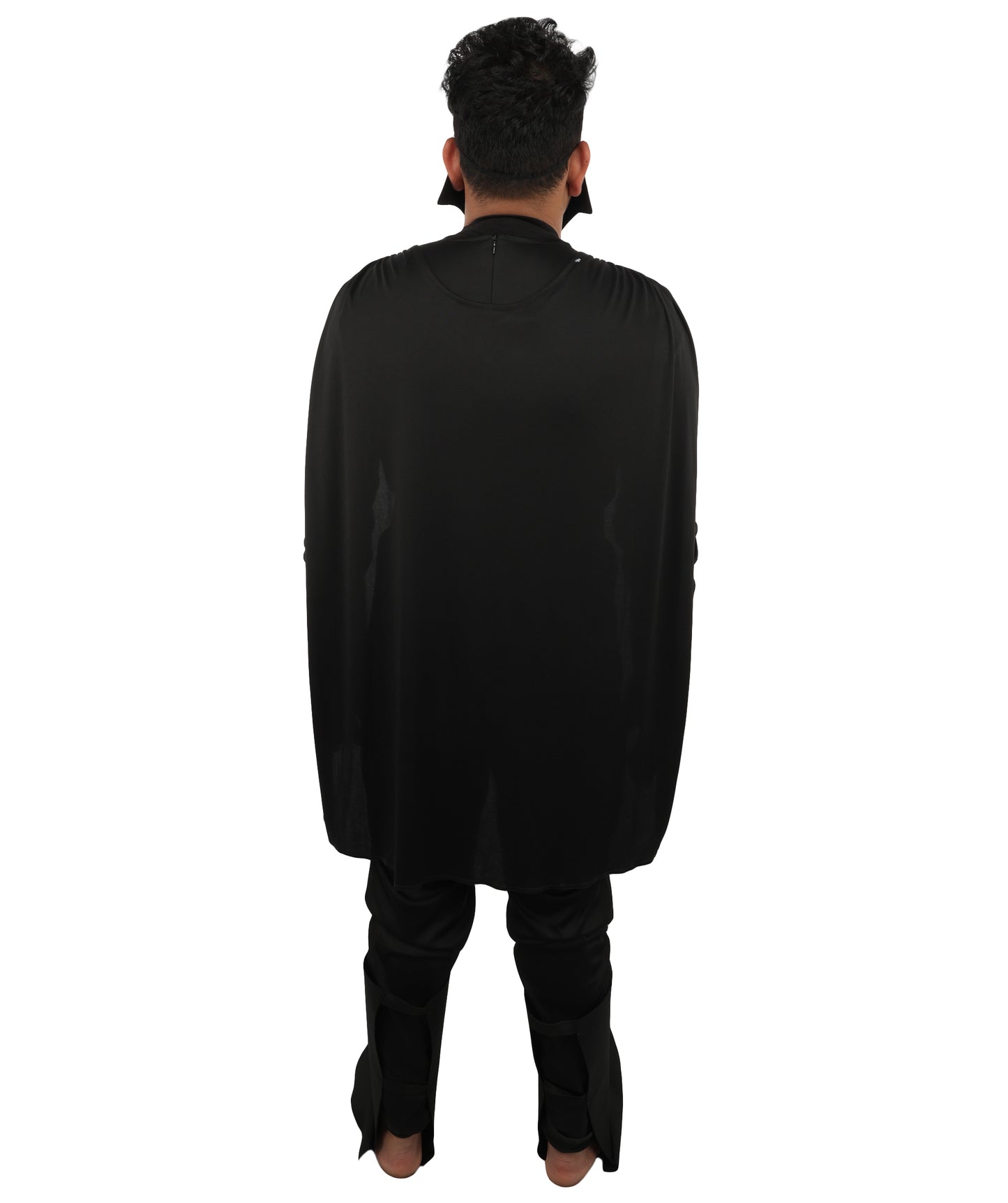 HPO Men's Youth Deluxe Black Evil Costume With Mask | Premium Tv Admired Outfit