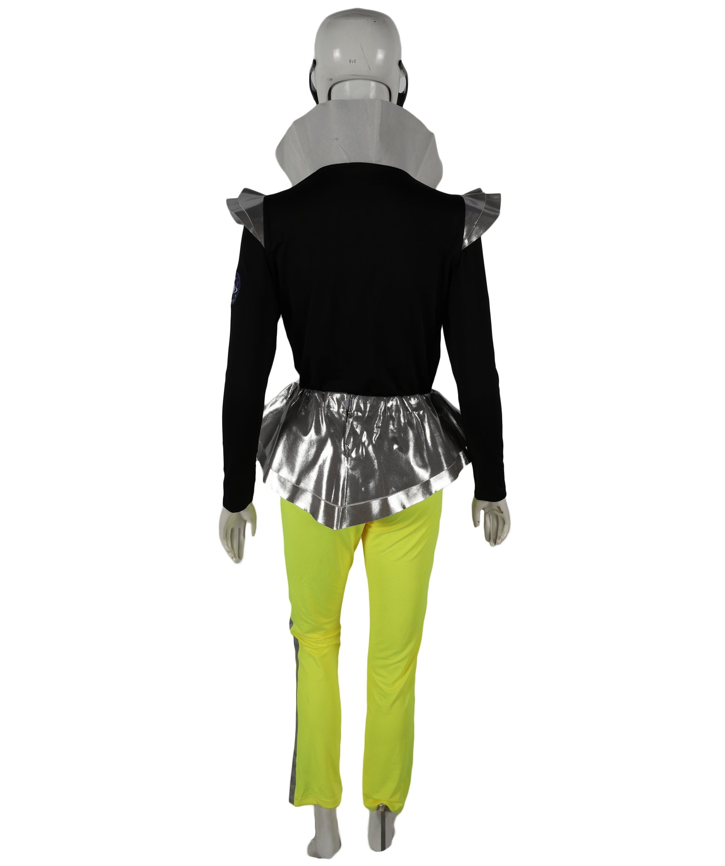 HPO Adult Space Cadet Costume – Futuristic Pant, Skirt, Dress, Glasses , Astronaut-Inspired Outfit for Halloween and Themed Events