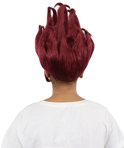 HPO Multiple color Sea Witch Wig – Curly Tentacle-Inspired Fancy Dress Wig for Women – Ocean Sorceress Cosplay Hair