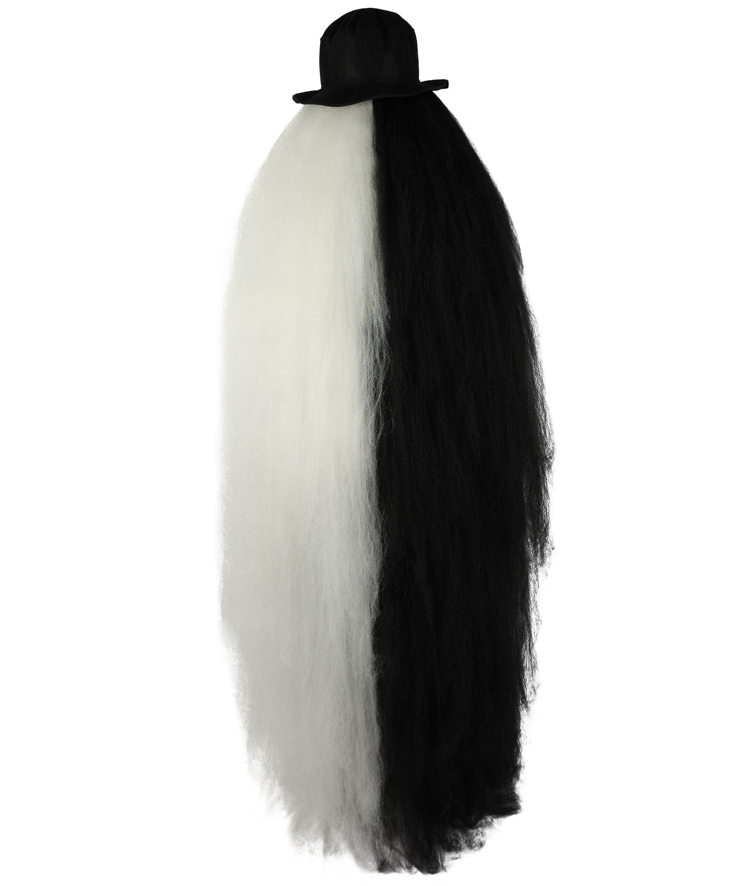 HPO It's Cousin Creature! - Premium | 2 Piece 66 In Extra-Long Iconic Hairy Costume and Wig Set | Includes Hat and glasses | Hairy Halloween Outfit