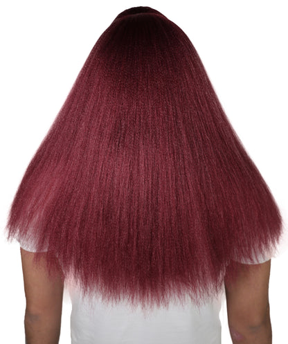 HPO Unisex Extreme Hairy Person Costume, Mask and Bundle - Full-Body Hair Suit Extra-Long Ash Brown Costume Wig for Halloween, Cosplay & Parties