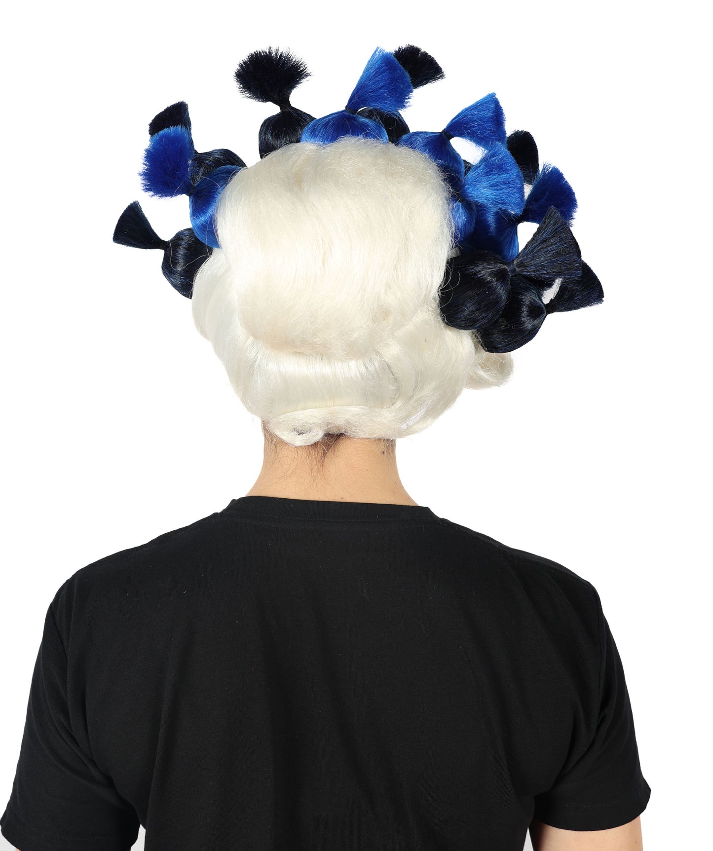 HPO Women's Dramatic Elegant Updo Bun Wig | Multiple color options | Flame-retardant Synthetic Fiber