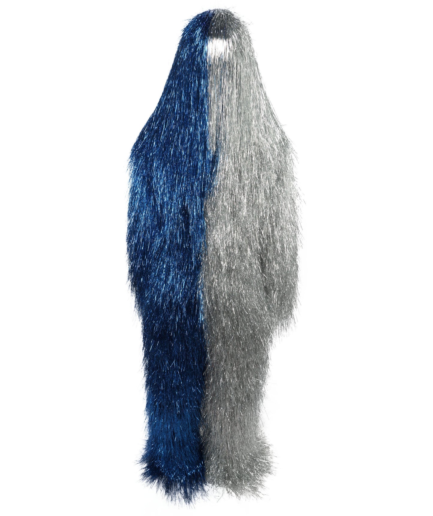 HPO Teen Extreme Hairy Two Part Costume Bundle & Mask Set - Full-Body Hair Suit Extra-Long Costume Wig for Halloween, Cosplay & Parties - Multiple Color Options