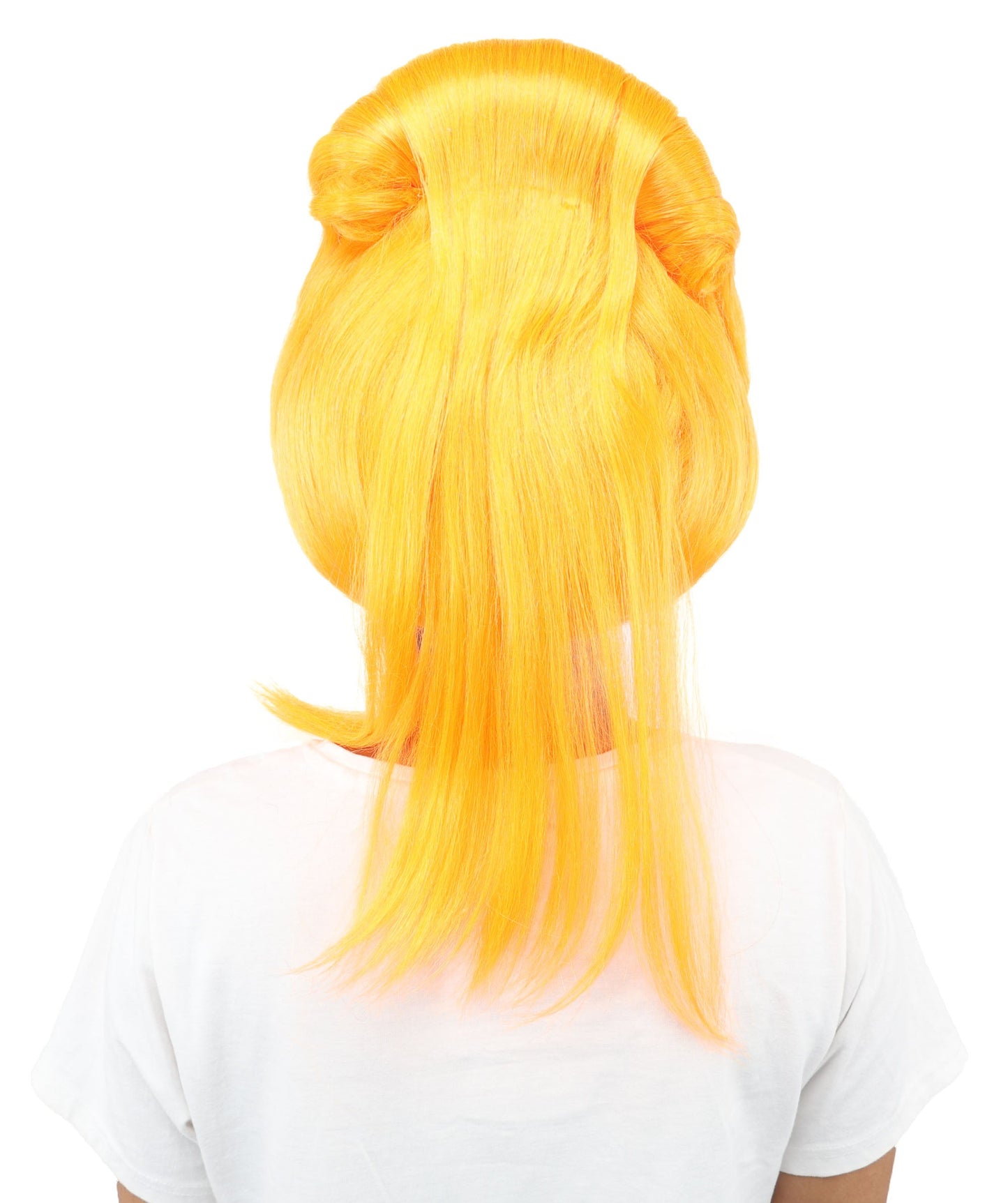 HPO Adult Women's Avant-Garde Bouffant Wig | Multiple Color Options | Create of synthetic fiber, massive smooth updo with micro bangs, breathable base | Party, Halloween, theater, drag, performance, costume events