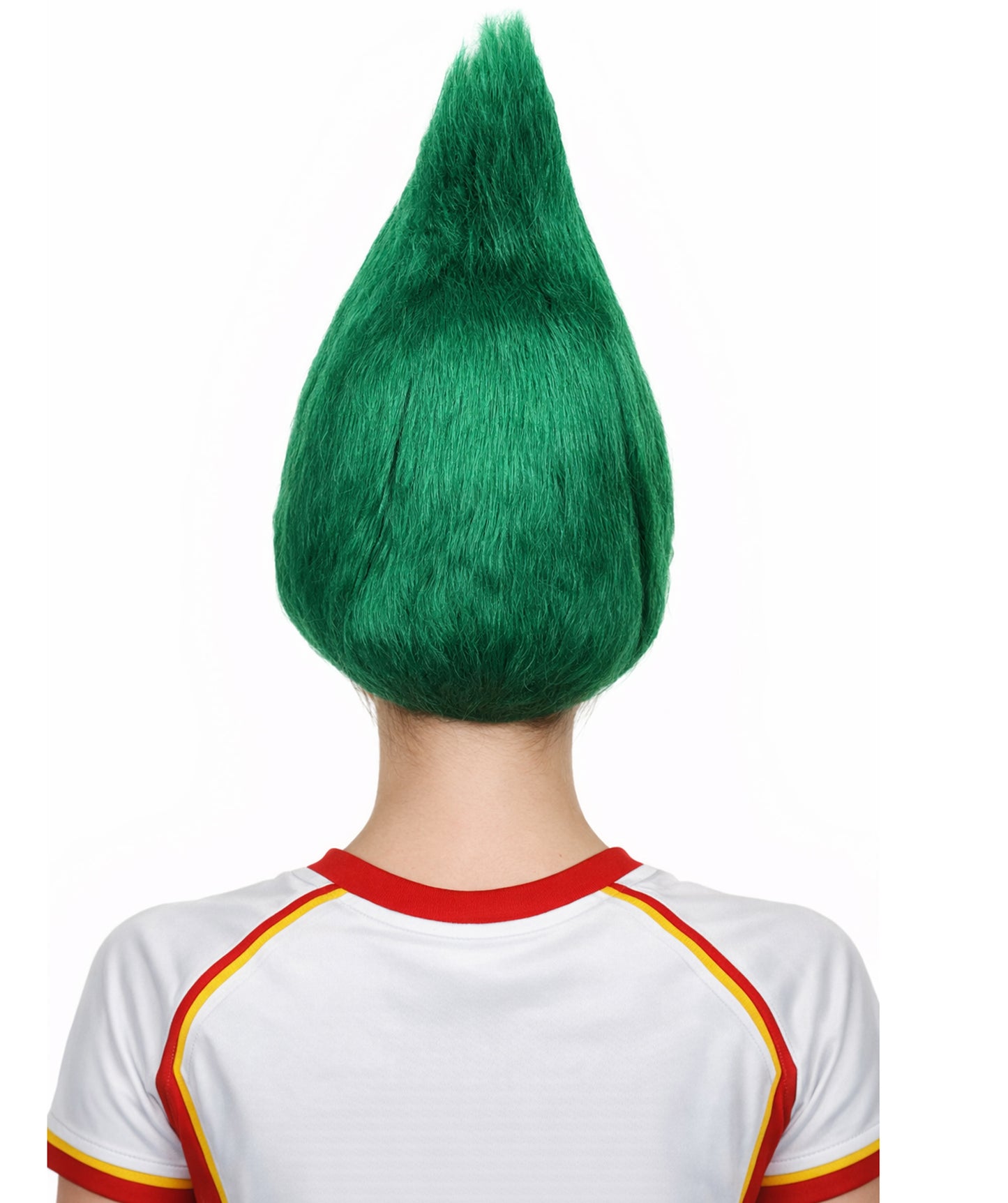 South Africa Flag Troll Wig | National Pride Green Sport Wig | Premium Breathable Capless Cap