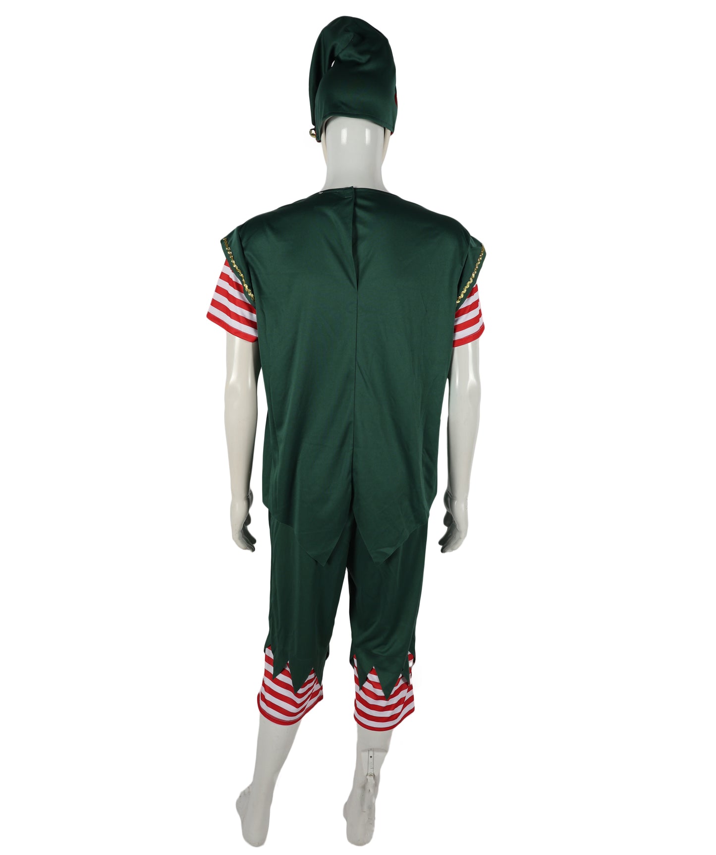 HPO Adult Men’s Christmas Elf Inflatable Costume | Festive Holiday Cosplay & Party Outfit