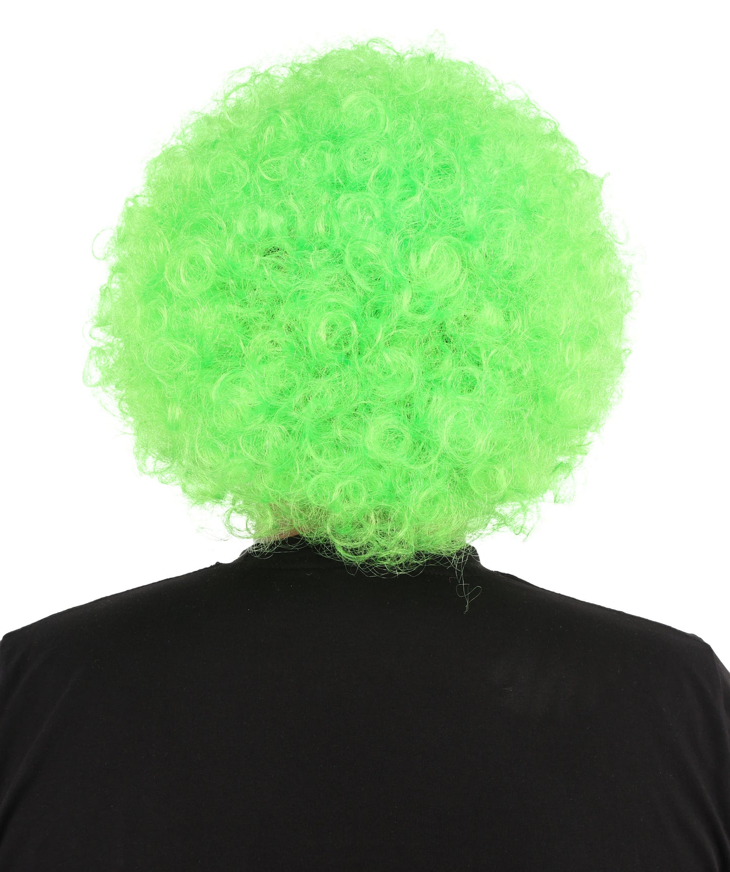 HPO Men's Afro Style Clown Wig with Standard Cap  | Flame-Retardant Synthetic Fiber | Ideal for Parties, Cosplay, and Themed Events